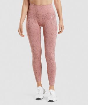 Gymshark Adapt Fleck Seamless Leggings Roze | ISCT57680