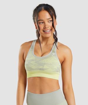 Gymshark Adapt Ombre Seamless Sport Bh Grijs Bruin Grijs | VKSG25643