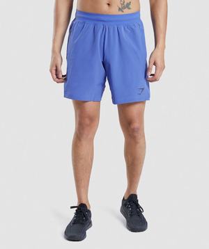 Gymshark Apex 8" Function Korte Broek Blauw | AGZO76980