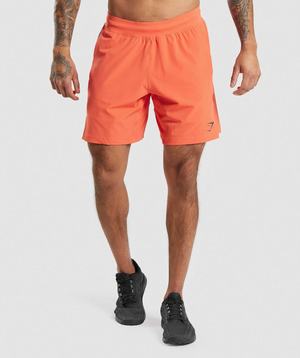 Gymshark Apex 8" Function Korte Broek Oranje | RENA25148