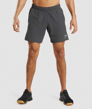 Gymshark Apex 8" Function Korte Broek Zwart Grijs | VXBZ25189