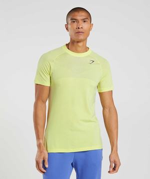 Gymshark Apex Seamless T-shirts Groen Wit | TJMI45706