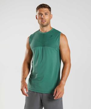 Gymshark Apex Seamless Tanktop Groen Groen | HSQD09634