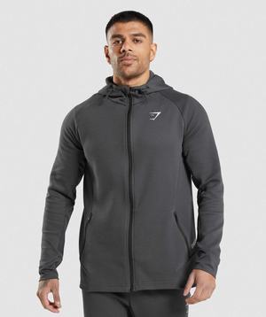 Gymshark Apex Technical Jassen Zwart Grijs | VXZO74920