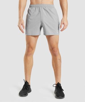 Gymshark Arrival 5" Korte Broek Grijs | XEPL28653