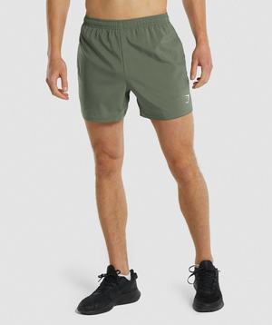 Gymshark Arrival 5" Korte Broek Groen | MLGP94628