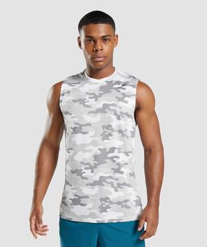 Gymshark Arrival Mouwloos Tanktop Lichtgrijs | UHMK53047