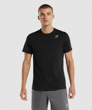 Gymshark Arrival Regular Fit T-shirts Zwart | JYXH52918