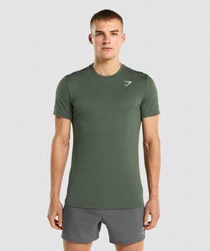 Gymshark Arrival T-shirts Groen | HXSR29473