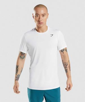 Gymshark Arrival T-shirts Wit | FNSE48569