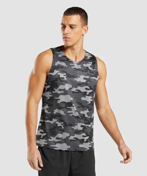 Gymshark Arrival Tanktop Grijs | HSJI10384