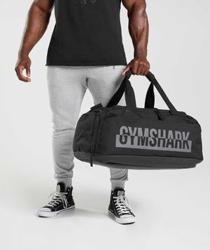 Gymshark Bold Gym Bag Accessoires Zwart | YAEN89601