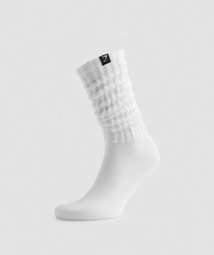 Gymshark Comfy Rest Day Socks Accessoires Wit | FRSZ05842