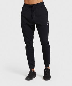 Gymshark Critical Zip Joggingbroeken Zwart | FAZI92734