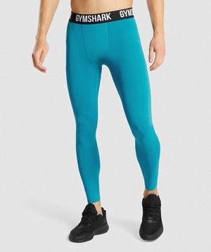 Gymshark Element Baselayer Joggingbroeken Blauw | DPKX26179