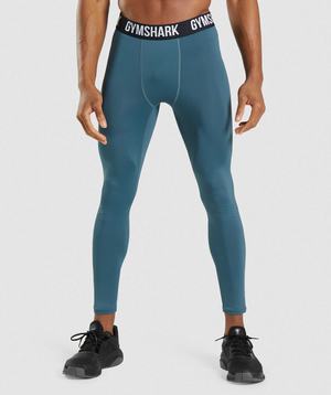 Gymshark Element Baselayer Joggingbroeken Turquoise | MKBV05819