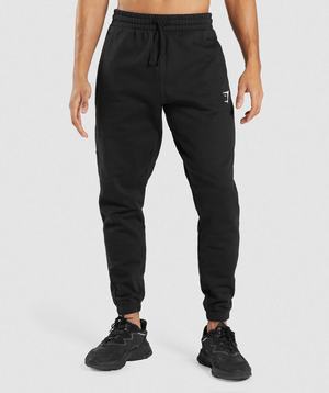 Gymshark Essential Oversized Joggingbroeken Zwart | XLDU60437