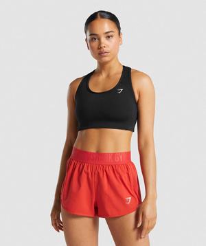 Gymshark Essential Racer Back Sport Bh Zwart | NTBU64318