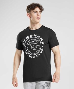 Gymshark Legacy T-shirts Zwart | MOVT06382