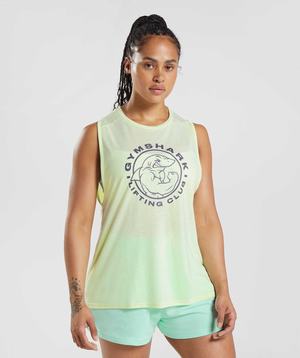 Gymshark Legacy Tanktop Groen | KXUE48965