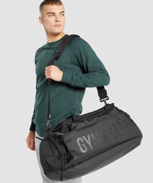 Gymshark Lifting Club Gym Bag Accessoires Zwart | PNYD57403