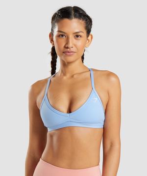 Gymshark Minimal Sport Bh Blauw | QFEO49167