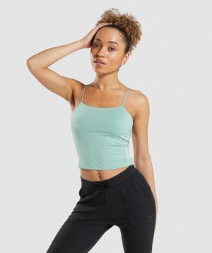 Gymshark Pause Cami Tanktop Blauw | QSEJ74369