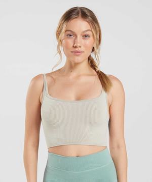 Gymshark Pause Seamless Bralette Sport Bh Grijs | BHZD82560