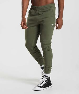 Gymshark React Joggingbroeken Olijfgroen | MPCD46927