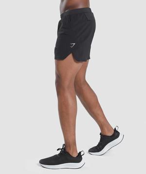 Gymshark Speed Evolve 5" Korte Broek Zwart | QICS24357