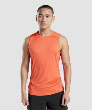 Gymshark Speed Evolve Tanktop Oranje | PYRB41068