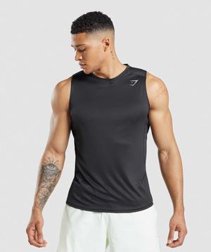 Gymshark Speed Evolve Tanktop Zwart | ORLX68745