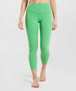 Gymshark Studio 7/8 Leggings Groen | UZSN07418