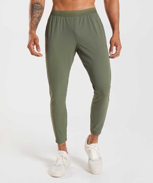 Gymshark Studio Joggingbroeken Olijfgroen | KRYU46012