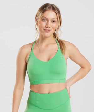 Gymshark Studio Sport Bh Groen | PECI01372