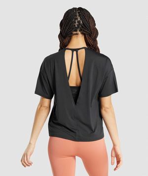 Gymshark Studio T-shirts Zwart | NFLP37429