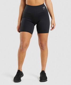 Gymshark Training Cycling Korte Broek Zwart | JWOB03197