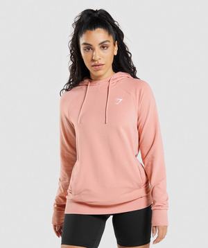 Gymshark Training Hoodie Roze | ZFLX89506