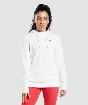 Gymshark Training Hoodie Wit | JABR45106