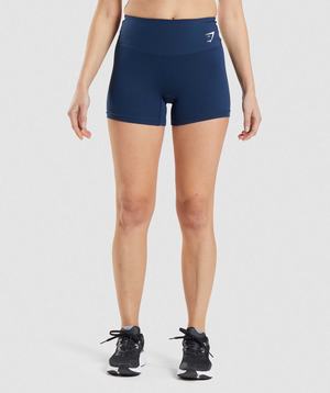 Gymshark Training Korte Broek Donkerblauw | SJRK76981