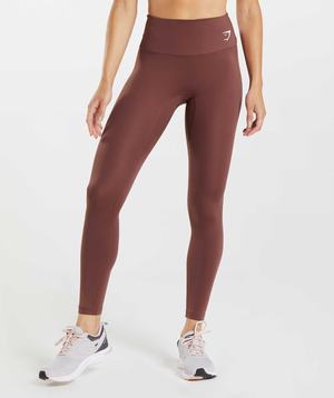 Gymshark Training Leggings Roze Bruin | JULA04132