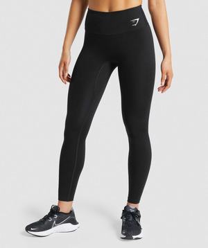 Gymshark Training Leggings Zwart | GUIT50892