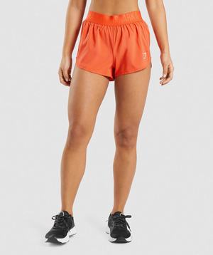 Gymshark Training Loose Fit Korte Broek Oranje | JAIF84795