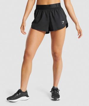 Gymshark Training Loose Fit Korte Broek Zwart | LXCM93064