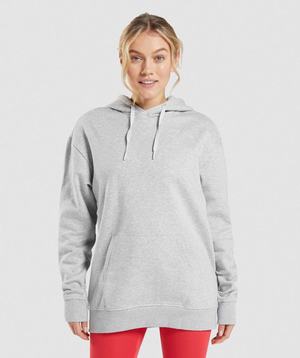 Gymshark Training Oversized Pullover Lichtgrijs | UBOJ29806