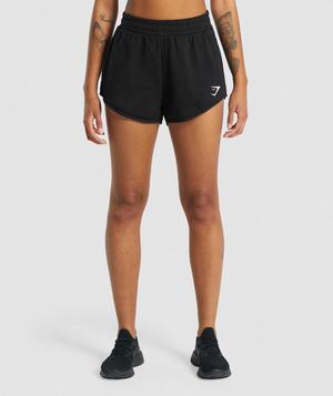 Gymshark Training Sweat Korte Broek Zwart | IGOT17386