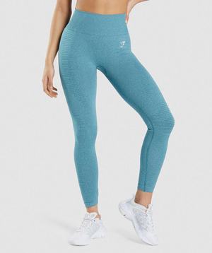 Gymshark Vital Seamless 2.0 Leggings Turquoise | SWPX71254