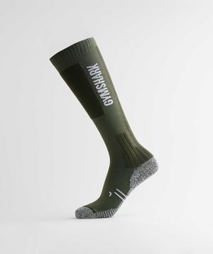 Gymshark Weightlifting Sock Accessoires Olijfgroen Groen | FNOC13894