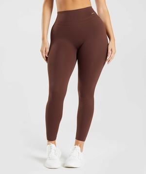 Gymshark Whitney High Rise Leggings Bruin | WCZR01365