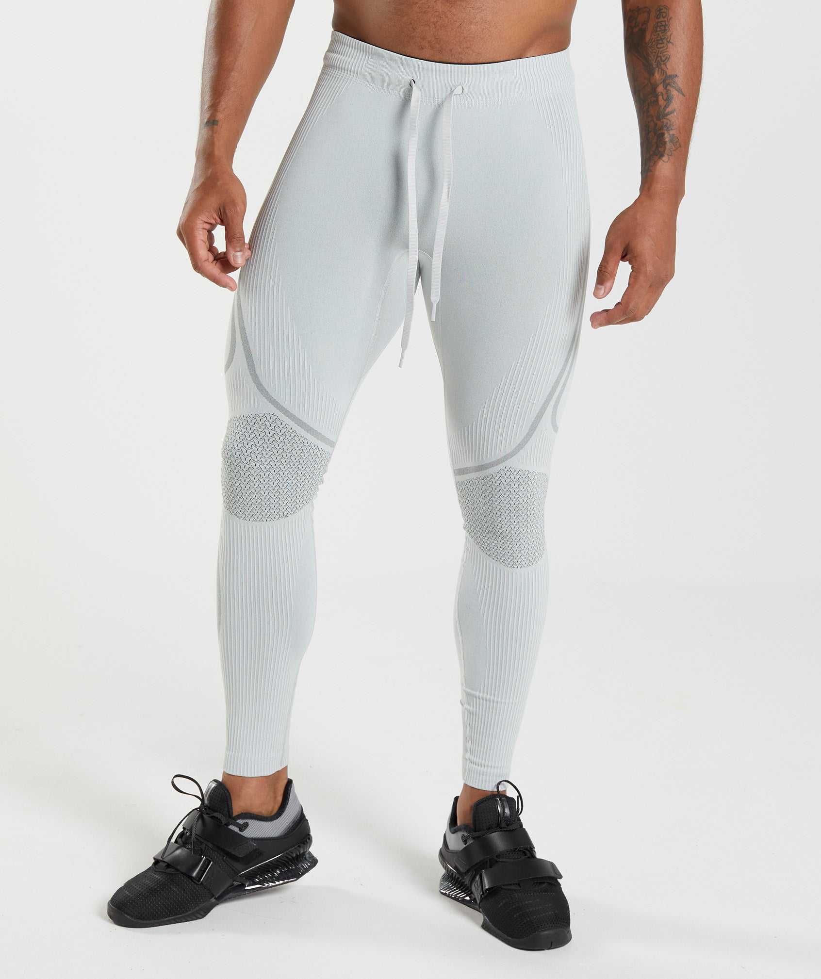 Gymshark 315 Seamless Tights Joggingbroeken Lichtgrijs Grijs | ILGF98741